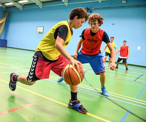 Entraînement de basket en Angleterre - Oundle Exsportise